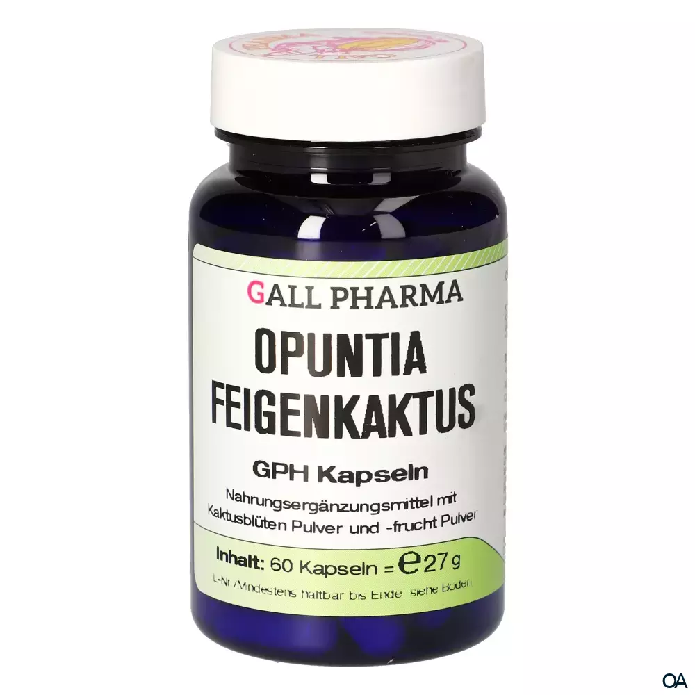 Gall Pharma Opuntia Feigenkaktus Kapseln