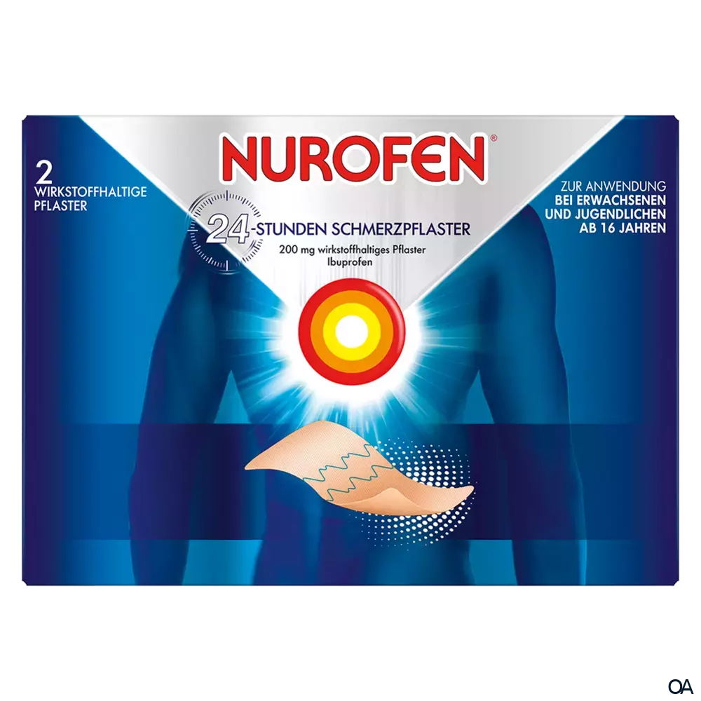 Nurofen® 24-Stunden Schmerzpflaster 200 mg wirkstoffhaltiges Pflaster