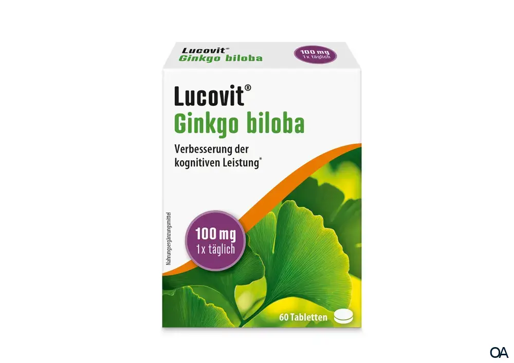 Lucovit® Gingko biloba 100 mg Tabletten