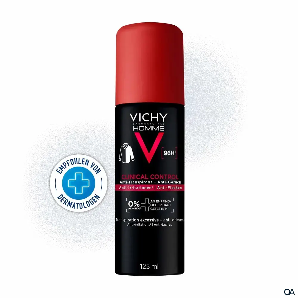 Vichy CLINICAL CONTROL Homme Deo Spray 96H