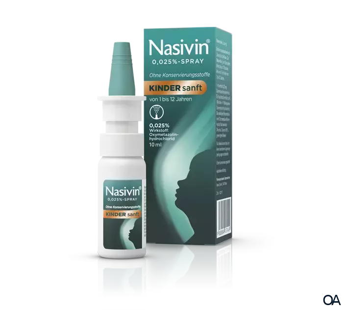 Nasivin Kinder sanft 0,025 % Nasenspray