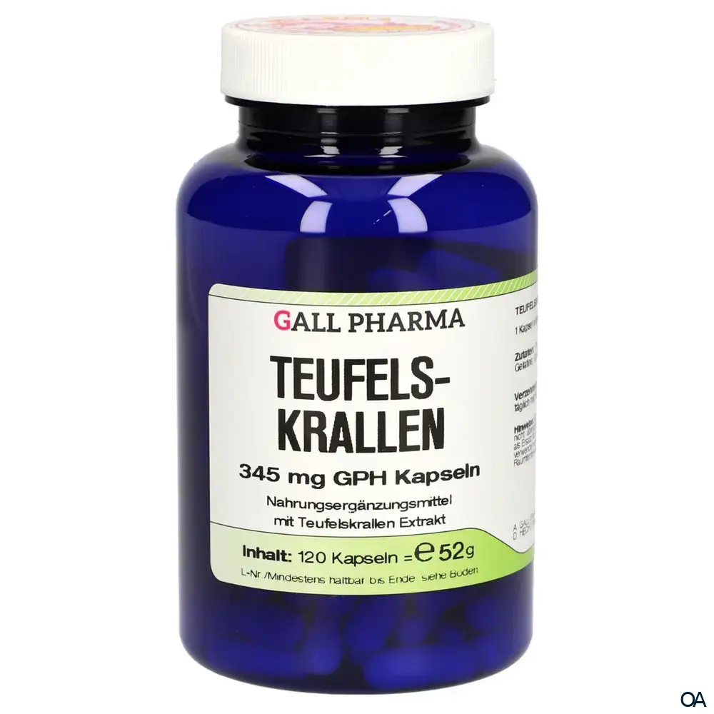 Gall Pharma Teufelskrallen 345 mg Kapseln