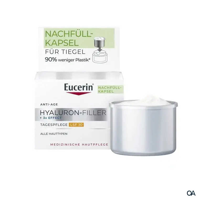 Eucerin® HYALURON-FILLER Tagespflege LSF 30 Creme - Nachfüllkapsel