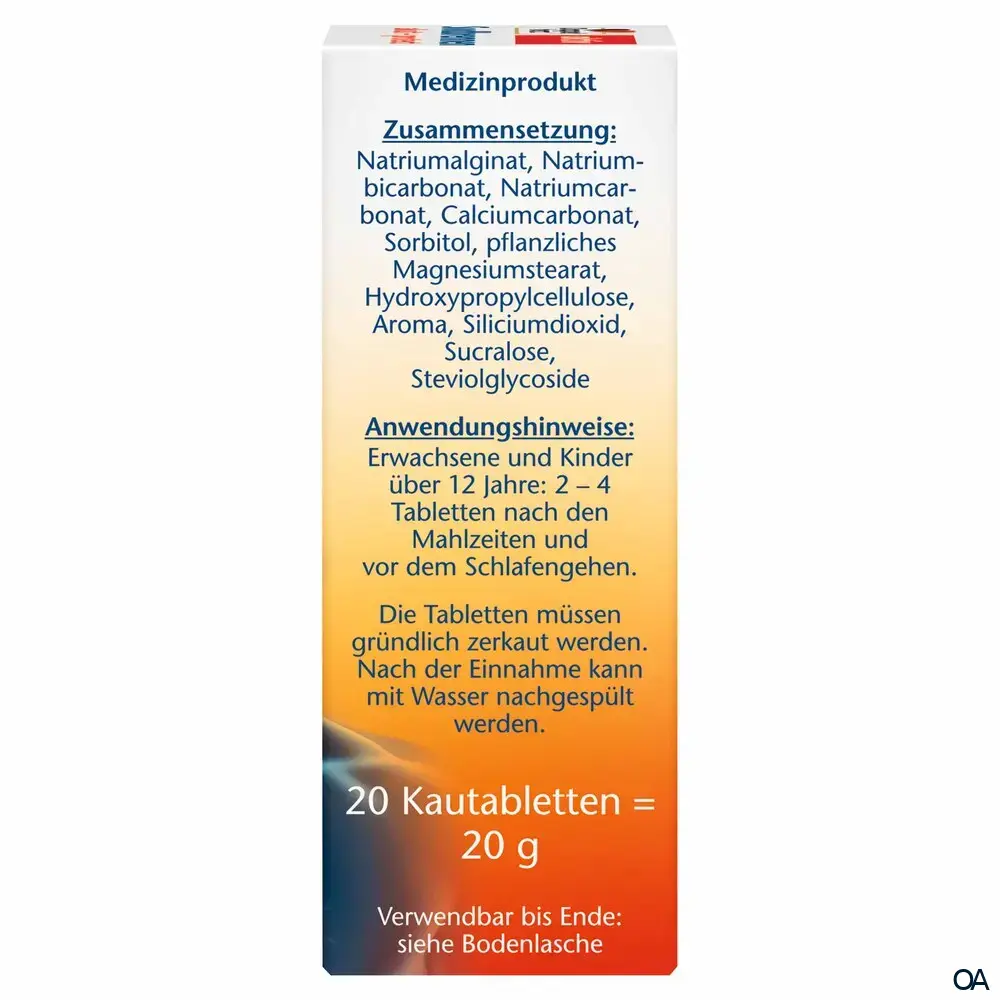 Doppelherz aktiv Sodbrennen akut + protect Kautabletten Doppelherz aktiv Sodbrennen akut + protect Kautabletten