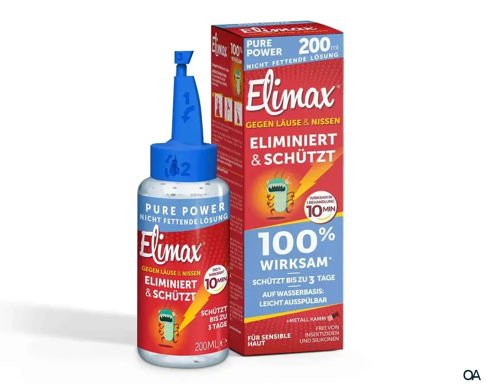 Elimax® Pure Power Lösung gegen Läuse und Nissen