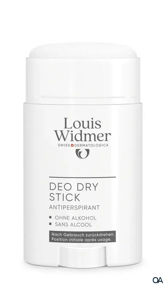 Louis Widmer Deo Dry Stick Antiperspirant - ohne Parfum