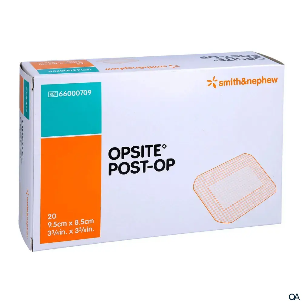 OPSITE POST-OP Folienverband mit Wundkissen steril, 8,5 x 9,5 cm