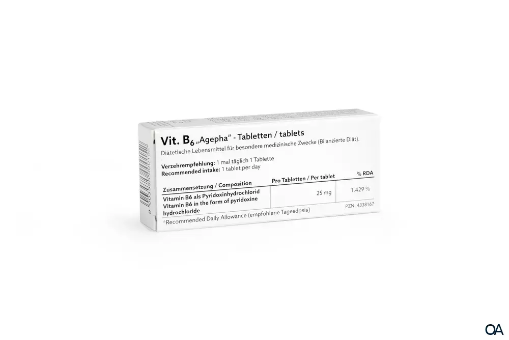 Vit. B6 „Agepha“ Tabletten