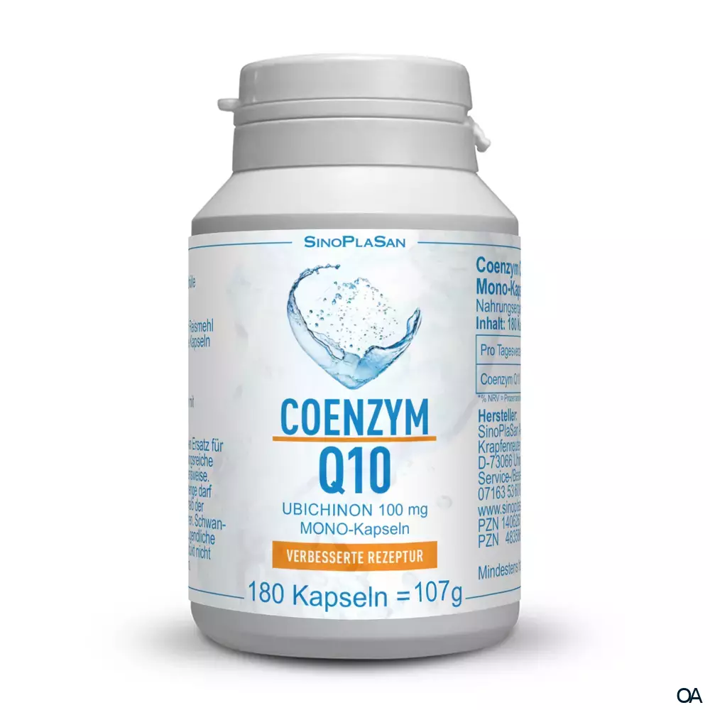 SinoPlaSan Coenzym Q10 100 mg MONO Kapseln