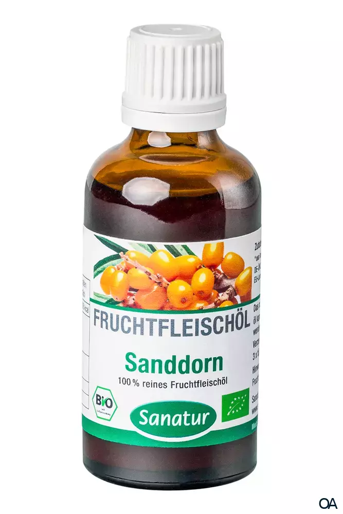 Sanatur Sanddorn Fruchtfleischöl, BIO