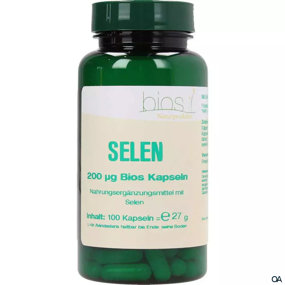 Bios Selen 200 mcg Kapseln