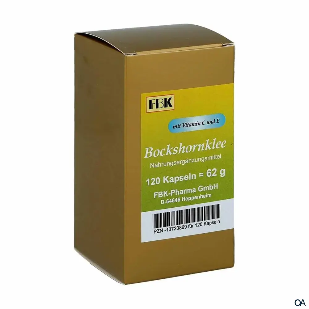 FBK-Pharma Bockshornklee mit Vitamin C und E Kapseln