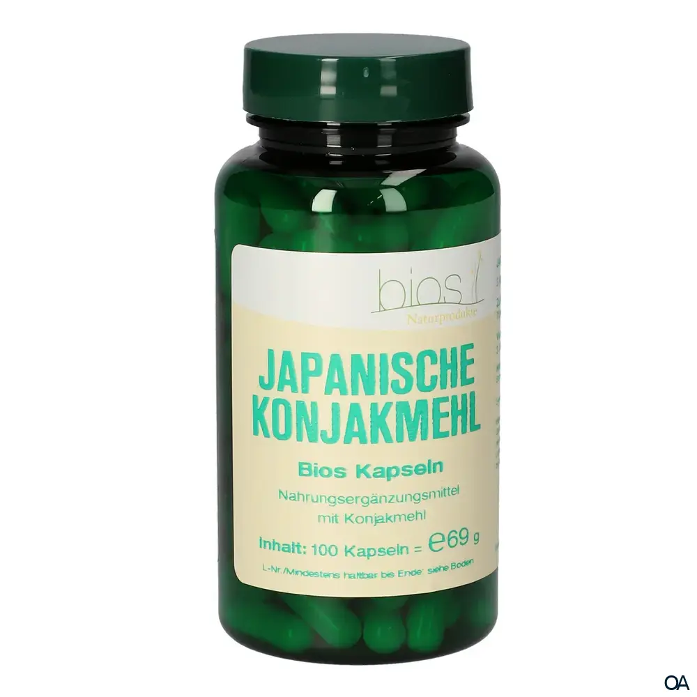 Bios Japanische Konjacmehl Kapseln