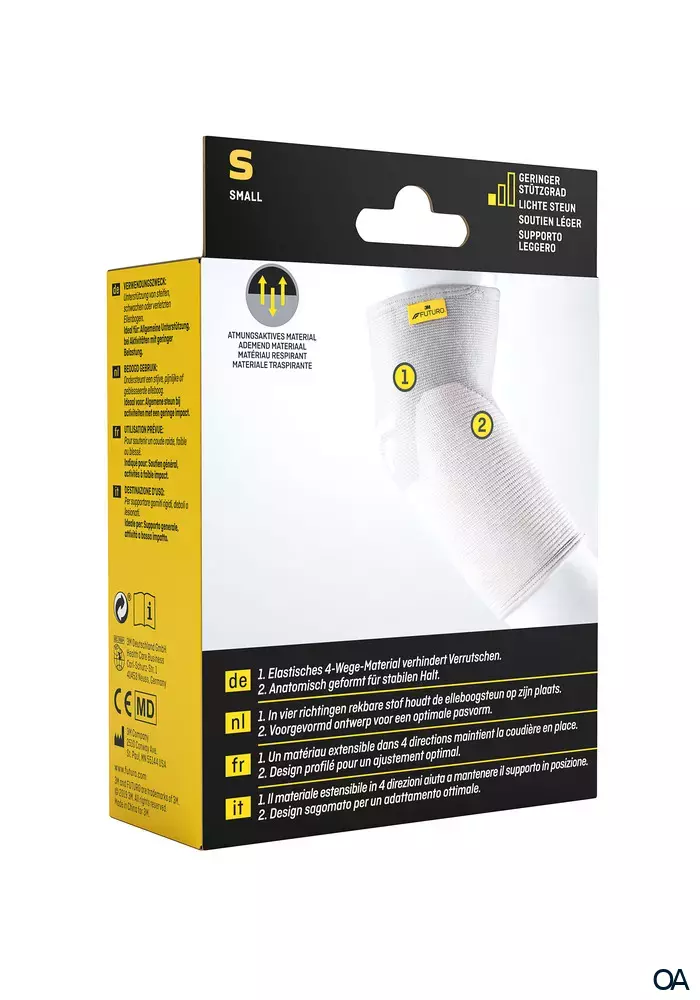 3M FUTURO™ Comfort Lift Ellenbogen-Bandage 76577, S (22.9 - 25.4 cm)