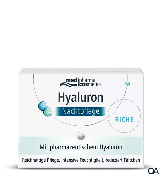 medipharma cosmetics Hyaluron Nachtpflege Riche