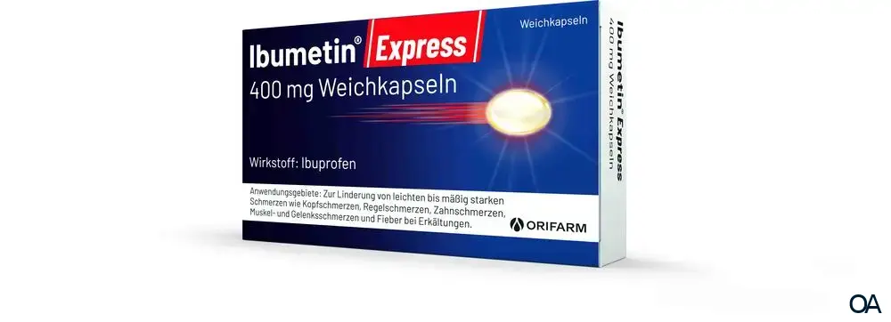 Ibumetin® Express 400 mg Weichkapseln