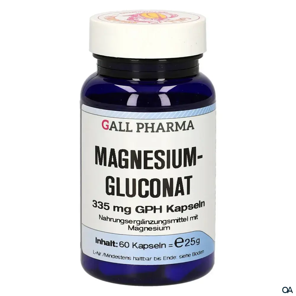 Gall Pharma Magnesiumgluconat 335 mg Kapseln