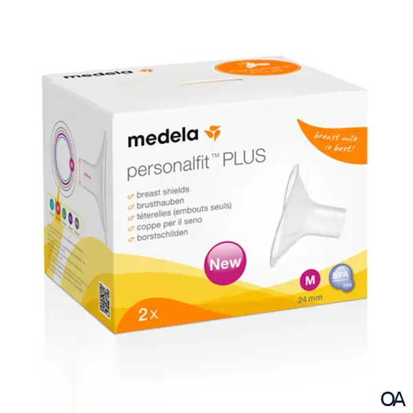 Medela PersonalFit™ PLUS Brusthaube - Größe M 24 mm Medela PersonalFit™ PLUS Brusthaube - Größe M 24 mm