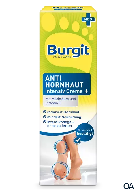Burgit Footcare Anti Hornhaut Intensiv Creme Plus