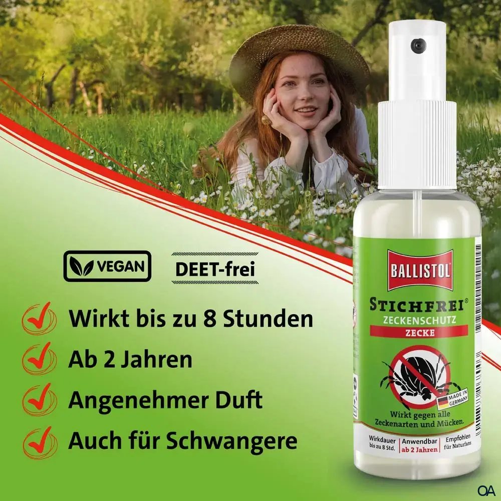 Ballistol Stichfrei® Zecke Zeckenschutz Spray