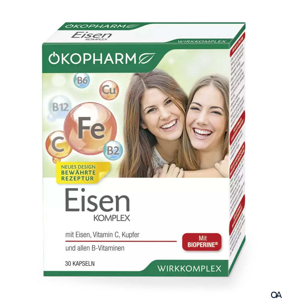 Ökopharm® Für den Mineral-Haushalt Eisen Kapseln