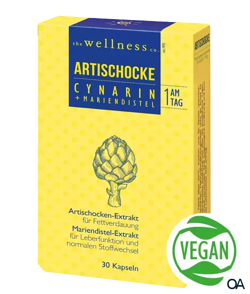 Wellness ARTISCHOCKE + MARIENDISTEL Kapseln