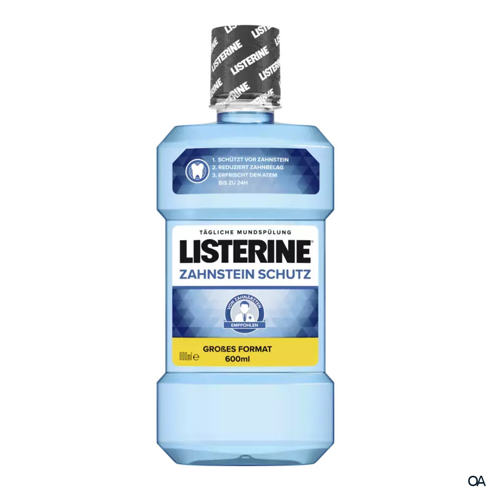 Listerine Mundwasser Zahnsteinschutz 500ml