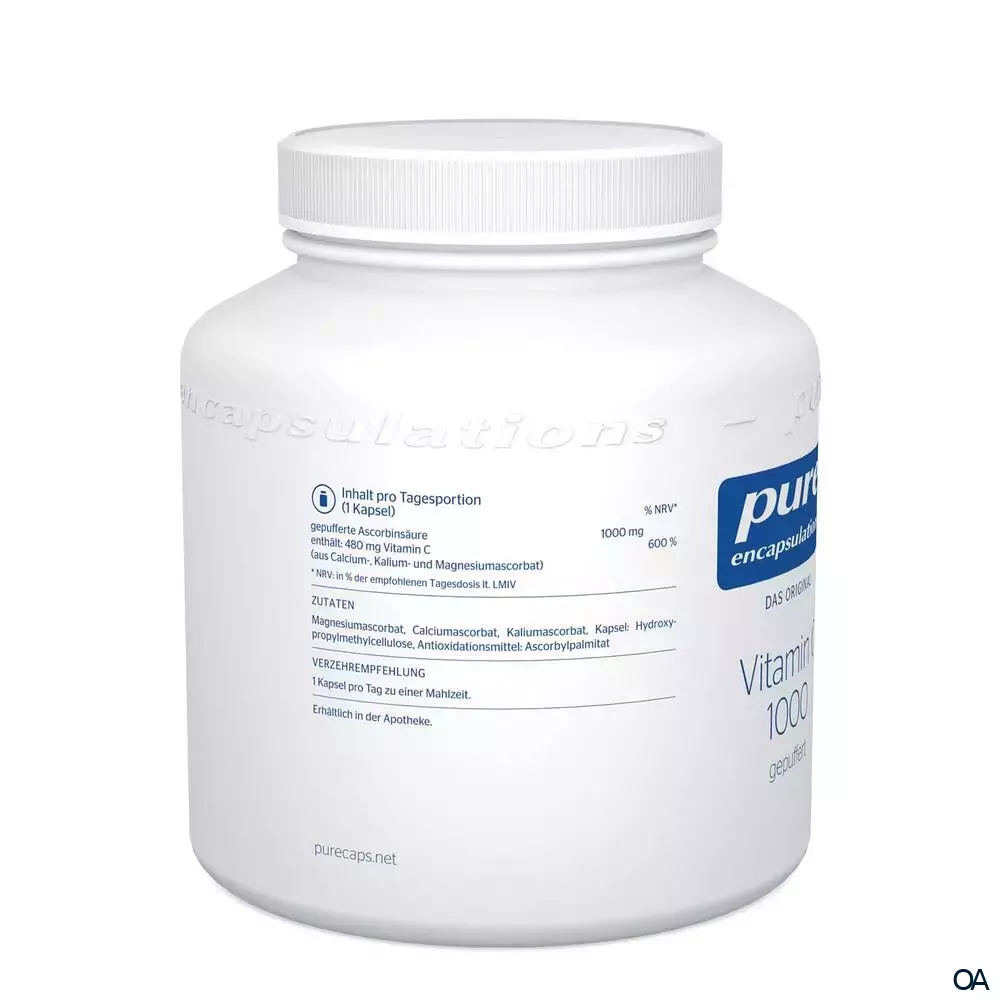pure encapsulations® Vitamin C 1000 gepuffert Kapseln