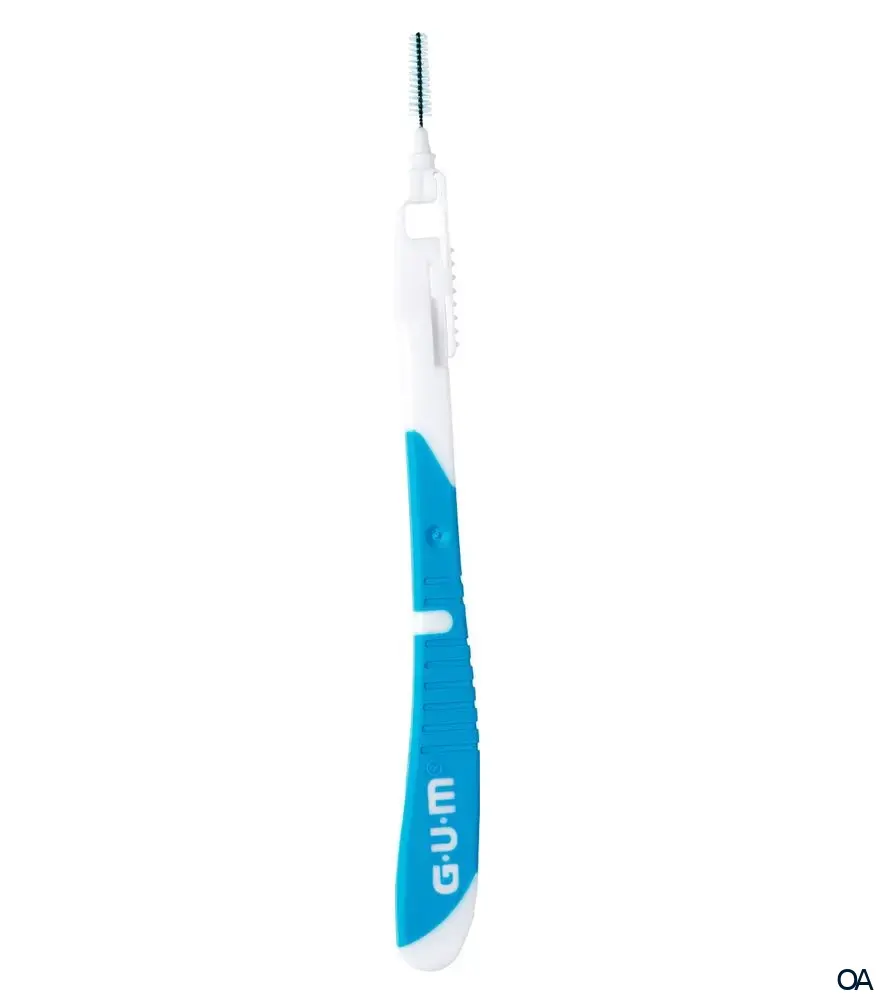 GUM® BI-DIRECTION Interdentalbürsten Kerze - ISO 2 - Ø 0,9 mm - Hellblau