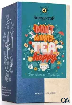 Sonnentor Don't worry, TEA happy Tee Sonnentor Don't worry, TEA happy Tee