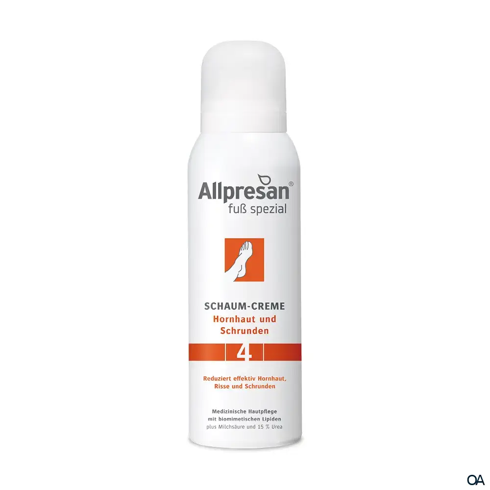 Allpresan® Fuß spezial Nr. 4 Hornhaut und Schrunden Schaum-Creme