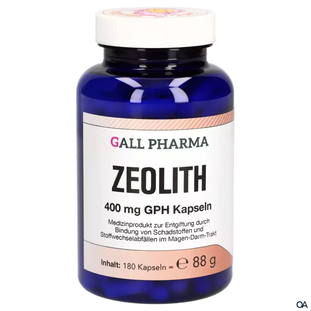 Gall Pharma Zeolith 400 mg Kapseln