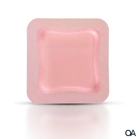 ALLEVYN GENTLE BORDER haftender Wundverband steril, 7,5 x 7,5 cm