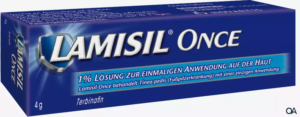 LamisilOnce 1 % Lösung zur einmaligen Anwendung auf der Haut 
