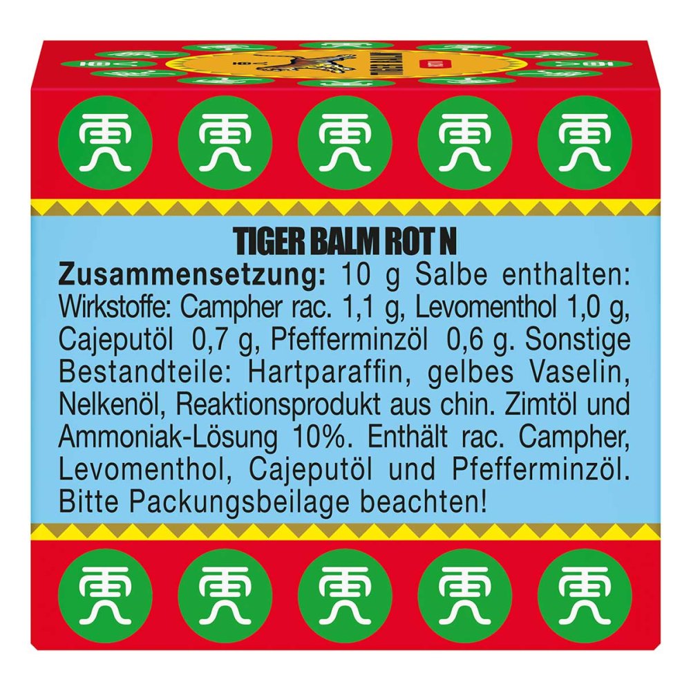 TIGER BALM rot N