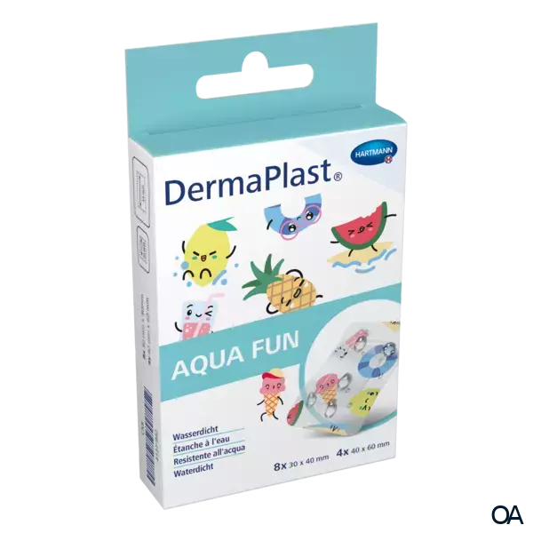 DermaPlast® Aqua Fun Kids Pflasterstreifen - 2 Größen