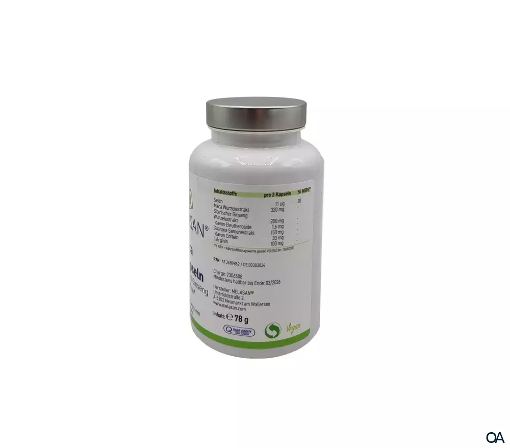 Melasan Maca Vitalkapseln