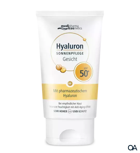 medipharma cosmetics Hyaluron Sonnenpflege Gesicht LSF 50+