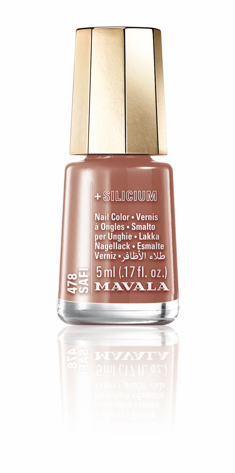 Mavala SAFI 478 veganer Nagellack + Silicium NEO NUDE Colours