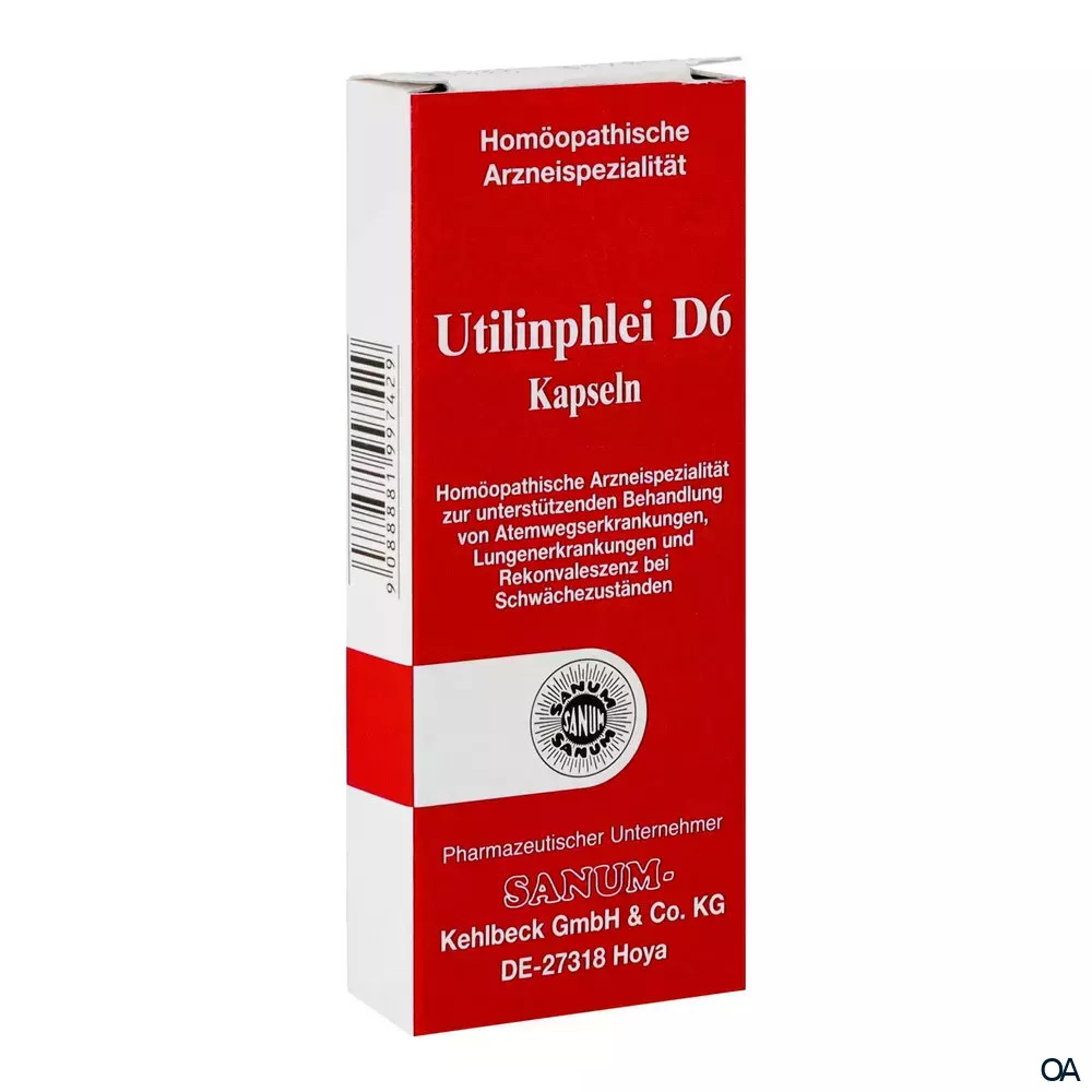 Utilinphlei D6 Kapseln