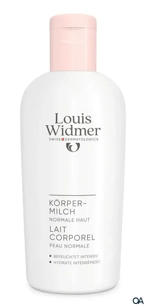 Louis Widmer bodycare Körpermilch - leicht parfümiert