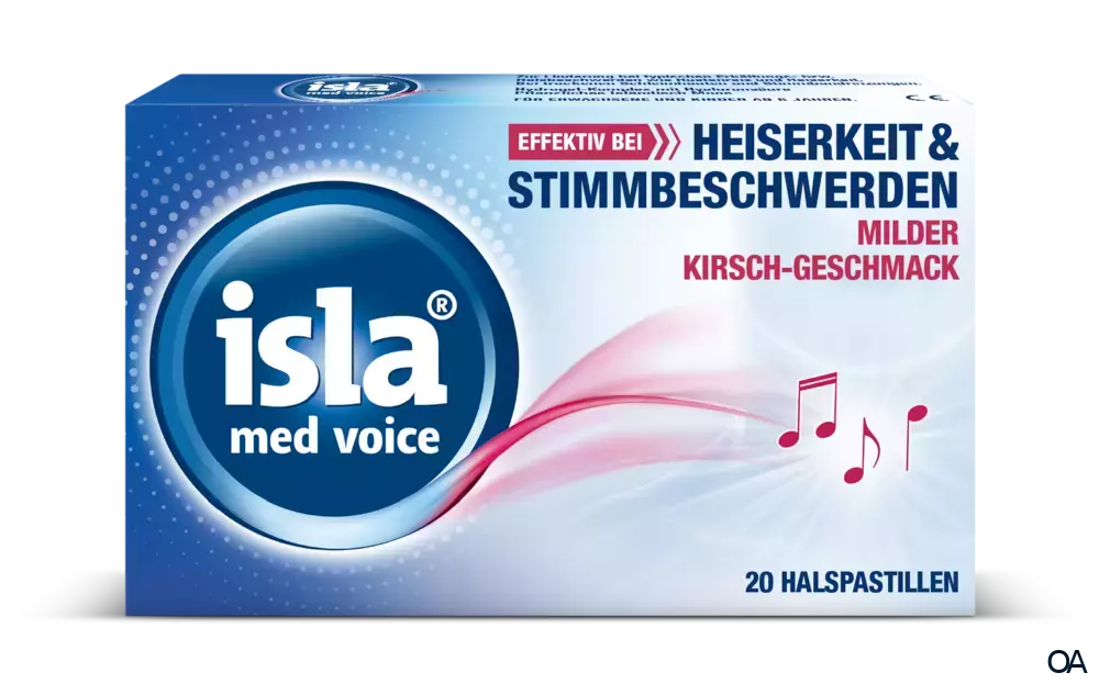 isla® Med Hydro+ Kirsche Pastillen