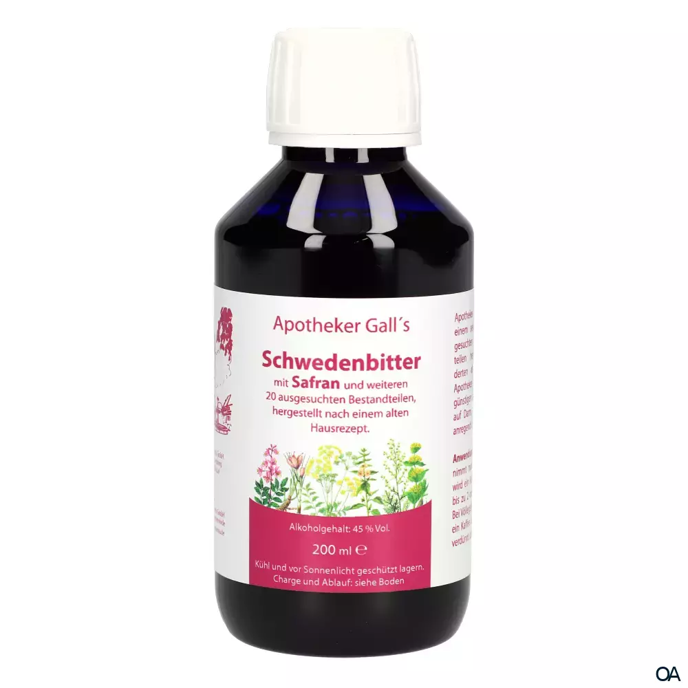 Gall Pharma Schwedenbitter + Safran
