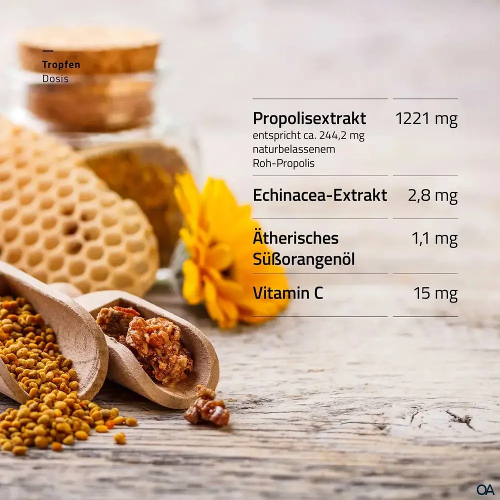 beecraft® Propolis Tropfen 55%, alkoholfrei