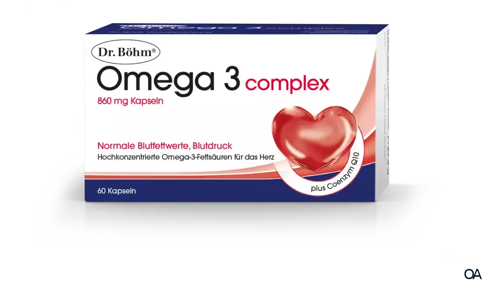 Dr. Böhm® Omega 3 complex 860 mg Kapseln