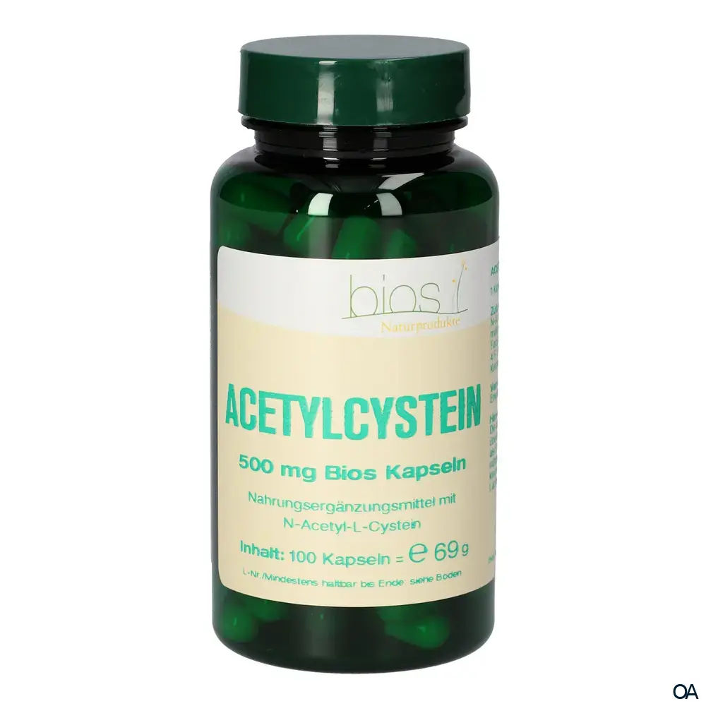 Bios Acetylcystein 500 mg Kapseln