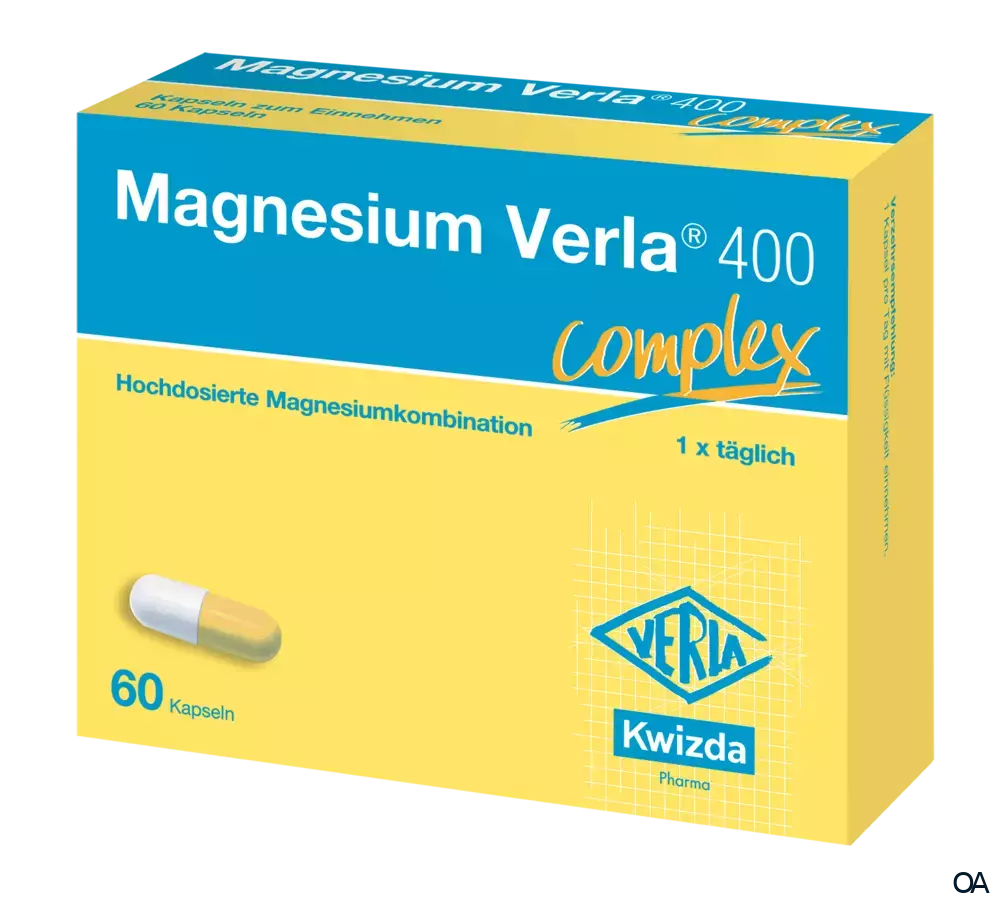 Magnesium Verla® 400 complex Kapseln