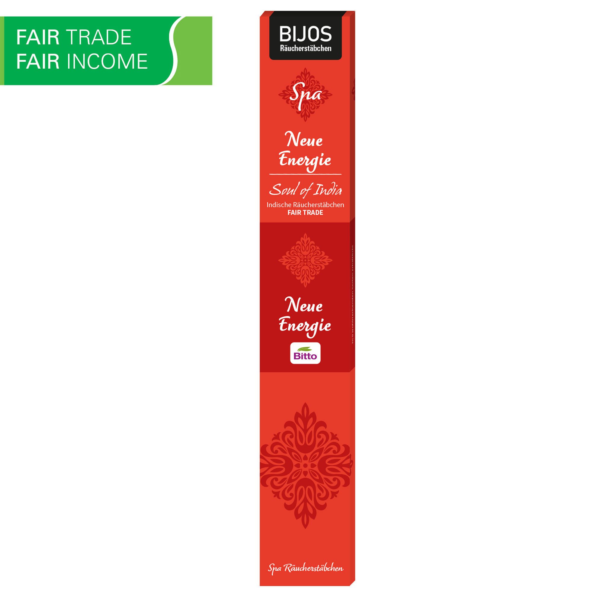 Indische Räucherstäbchen "Neue Energie"
