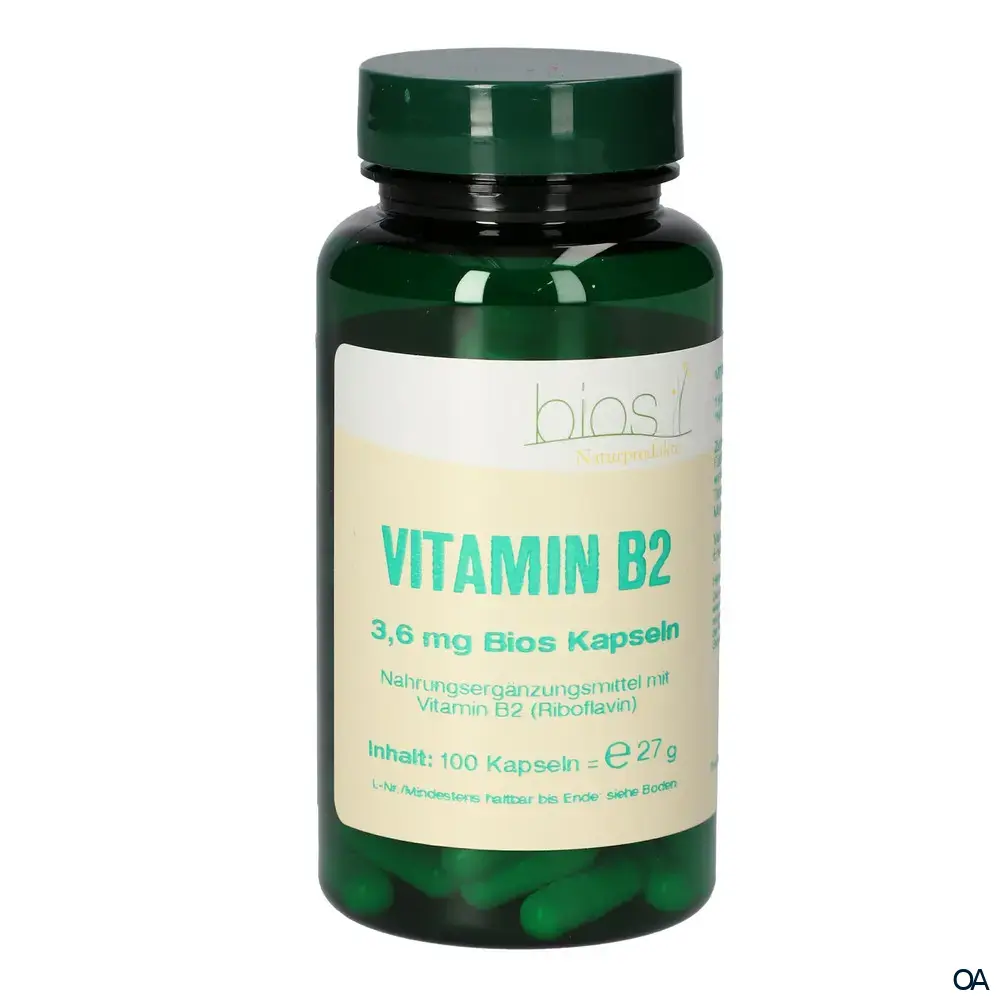 Bios Vitamin B2 3,6 mg Kapseln
