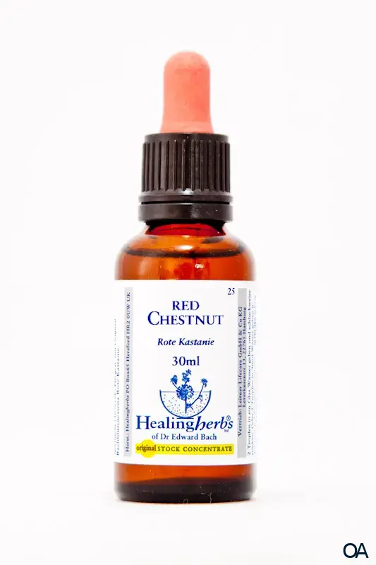 Healing Herbs 25 Red Chestnut Bachblüten Tropfen